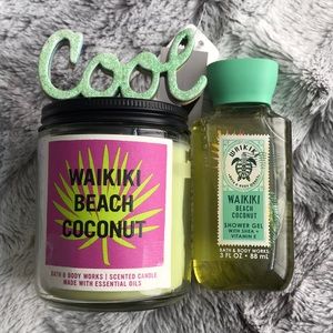 Waikiki Beach Coconut Set